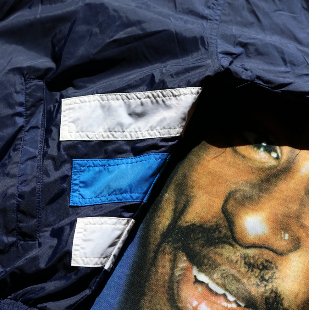 Vintage Adidas Windbreaker Large colorblock logo retro three 3 stripes striped - Picture 5 of 5
